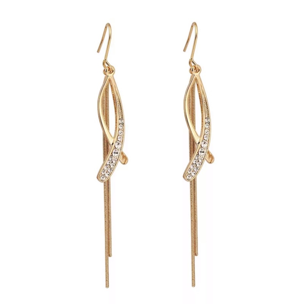 New 18k gold plated luxury earrings - Picture 5 of 5